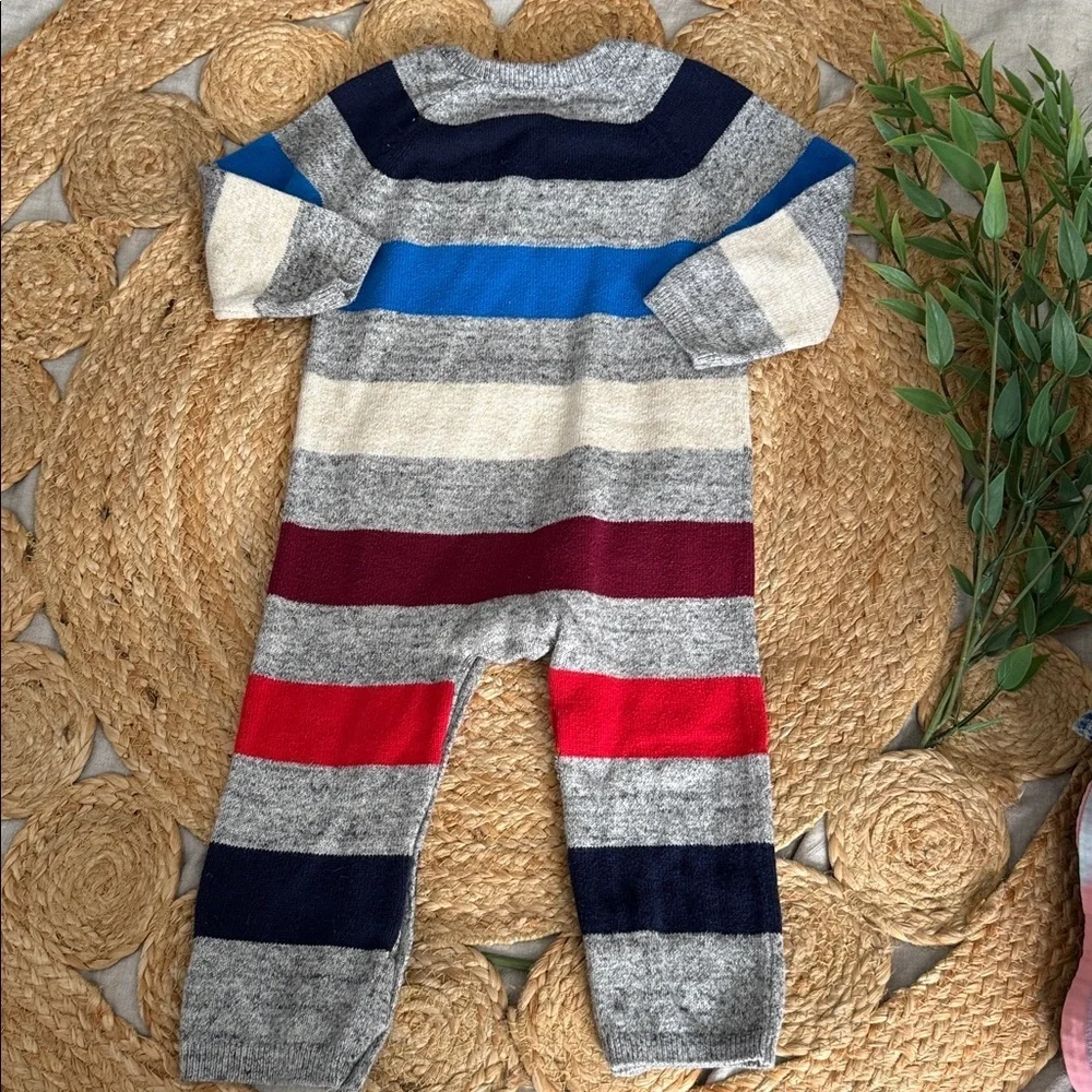 BABY GAP Knitted Striped Colored BodySuit. Size‎ 18-24M